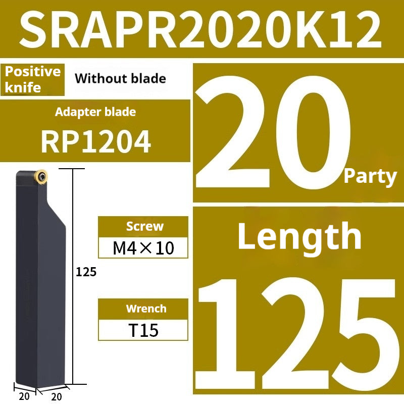 2018-CNC lathe round turning tool holder SRAPR2020K10T3 need to be equipped with RP10T3 type insert Shandong Denso Pricision Tools Co.,Ltd.